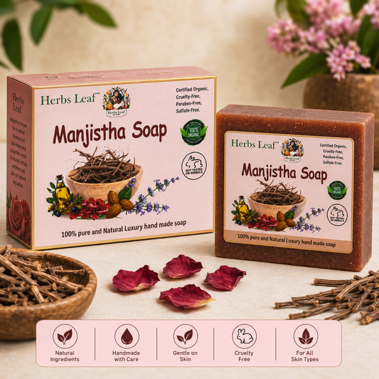 Manjistha Herbal Soap for Pure and Healthy Skin