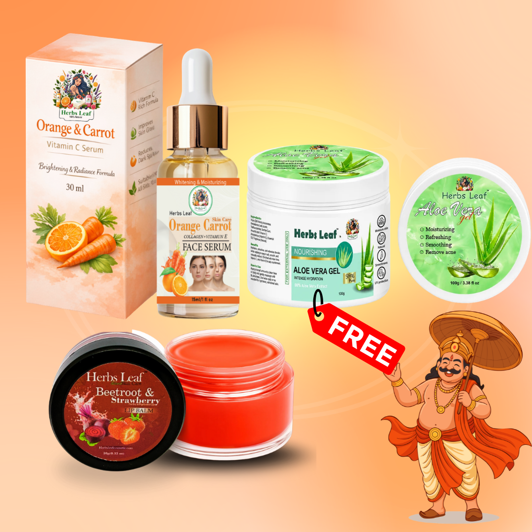 Special Onam Offer – Buy Serum + Lip Balm & Get Aloe Vera Gel FREE!