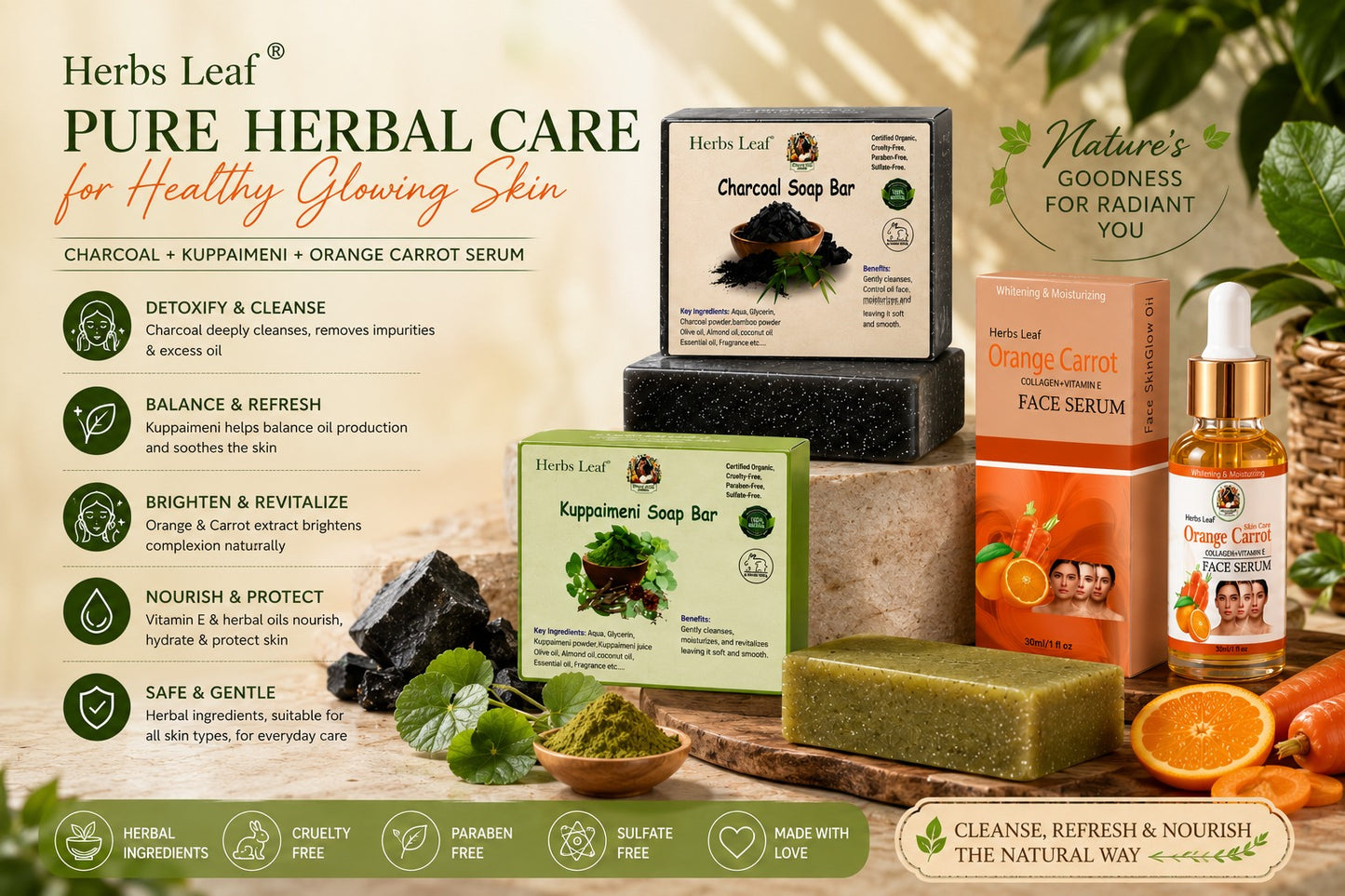 Herbal Detox Glow Combo