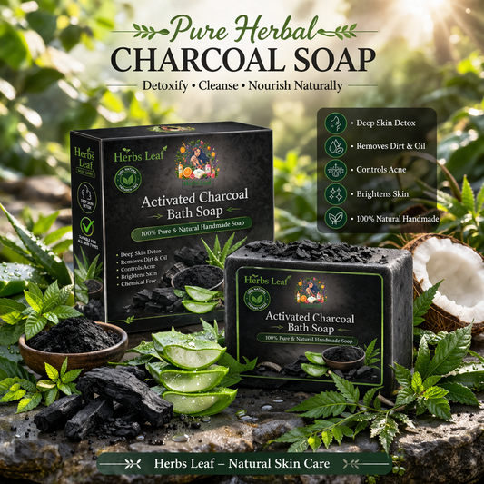 Charcoal soap