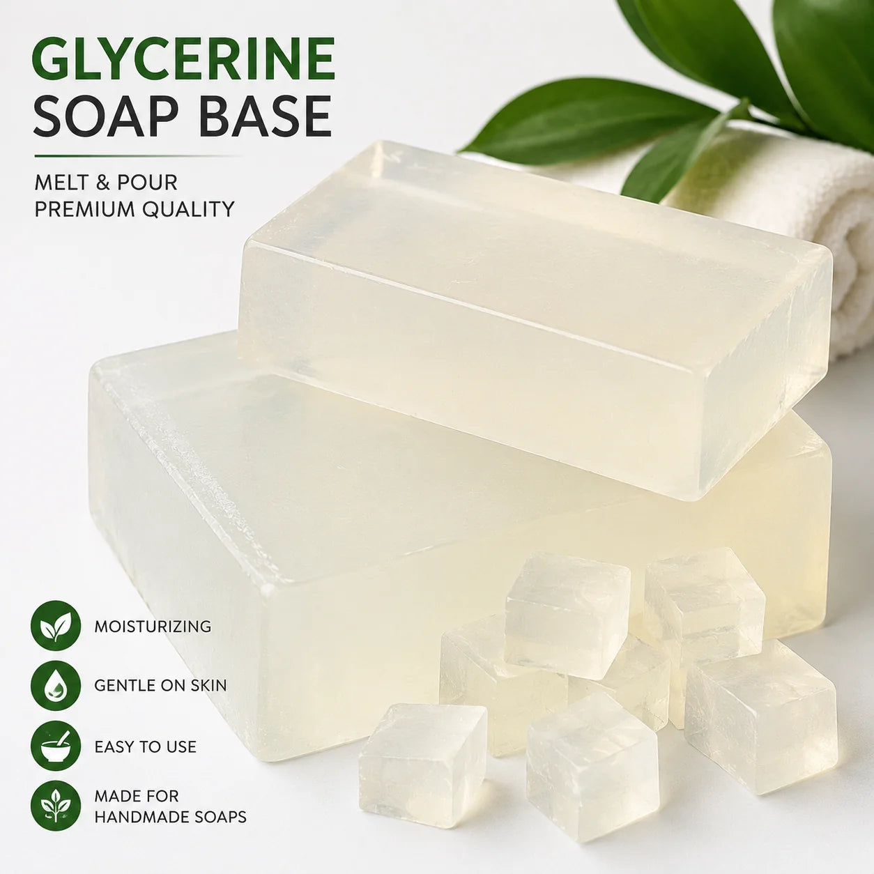 Transparent / Glycerin Soap Base (Sulphates & Paraben Free)