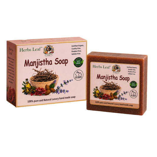 Manjistha Herbal Soap for Pure and Healthy Skin