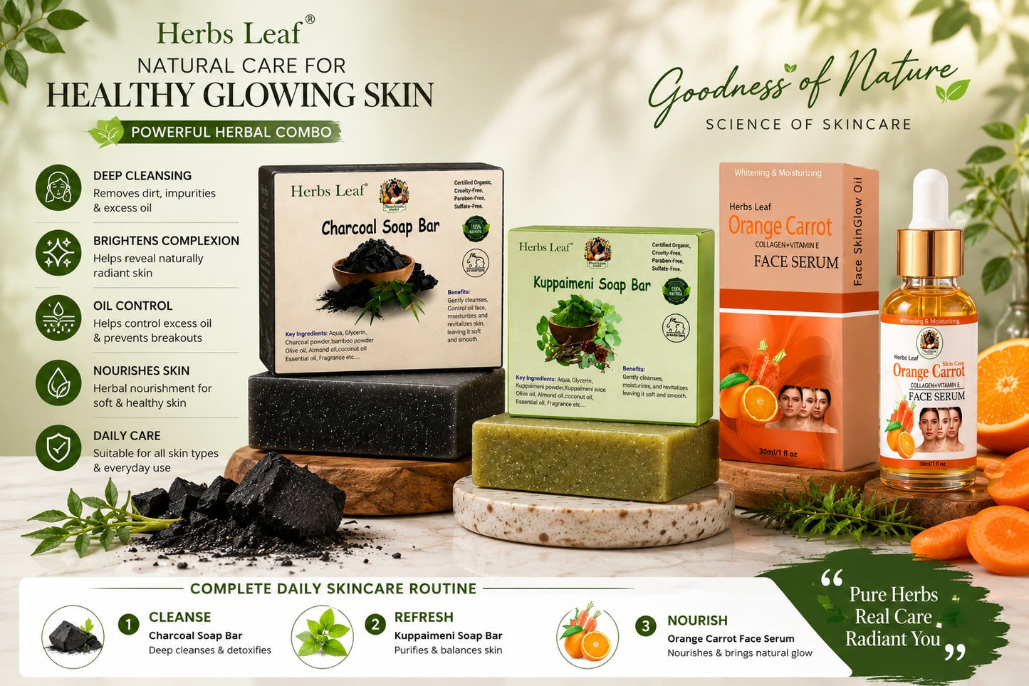 Herbal Detox Glow Combo