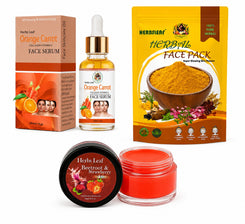 Herbal Glow Routine Combo – Complete Natural Skincare Kit
