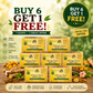 Pure Herbal Family Pack  (Buy 6 Get 1 Free) - Nalangumaavu Soap